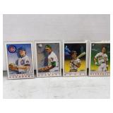 Set of 4 1991 fleer illustrations cards