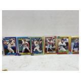 6-1990 Topps baseball cards