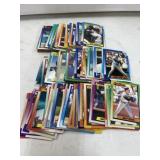 Large lot of over 75 1990 Topps baseball cards