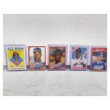 5 90s baseball cards smith is 88