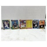 6 Topps 1990 baseball cards