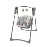 Graco® Slim Spaces Compact Baby Swing, Reign one