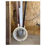 Lot of plumbing pipe