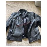 Ladies XXL leather coat