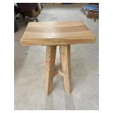 Wooden stool made on cnc machine