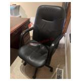 Black executive office chair