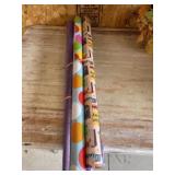 5 rolls various wrapping paper
