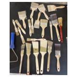 Flat if misc paint brushes