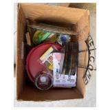 Box lot of decorative, patterns and more