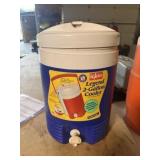 Blue igloo cooler