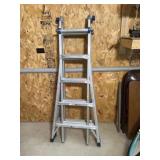 Werner 21 foot multi use ladder