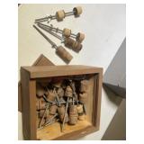 Box of wood working plugs