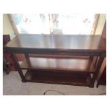 Bassett Elway 54" wide sofa table