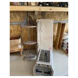 Medium pet carrier and corner shelf
