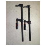 Two 18" bar clamps