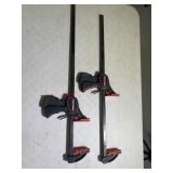 2 craftsman 32" bar clamps
