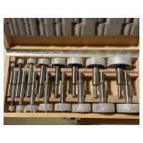 16 pc wood drill bit set