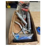 2 grease  guns with grease
