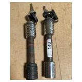 2 receiver locks with keys