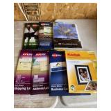 8 packages various printer paper, photo paper,