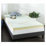 Sinus queen size 4 inch memory foam topper