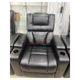New Myles home theater leather recliner msrp 899