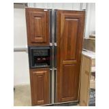 Used side by side refrigerator.