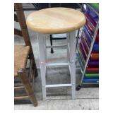 Metal bar stool