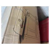 35" barrell grill. Opened box untested says