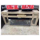 Scratch and dent electric fireplace
