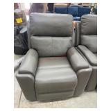 Scratch and dent leather recliner