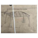 10x12 alameda hardtop gazebo