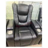 New Myles home theater leather recliner msrp 899