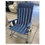 New Blue outdoor folding rocking chair