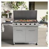 Members mark pro series 5 burner gas griddle
