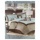 Madison Park seven pc queen comforter set