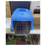 Small pet carrier not fully assembled