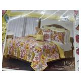 Bliss luxury for queen quilt set