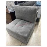 Missing pcs grey sectional, only 1 pc