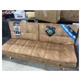 New Serta brown potomac convertible sofa