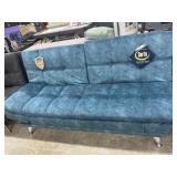 New Serta teal potomac convertible sofa