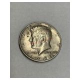 1964 Kennedy half dollar