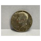 1966 Kennedy half dollar