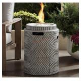 Members mark 18? gas fire column