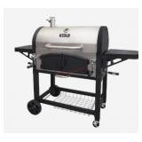 Dynaglo dual chamber charcoal grill