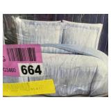 Brooklyn full queen 3 piece comforter set
