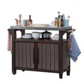 Keter brushed outdoor entertainment storage