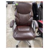 Padded office chair