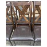 2 new mission style dinning room chairs
