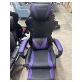 New respond purple gaming chair